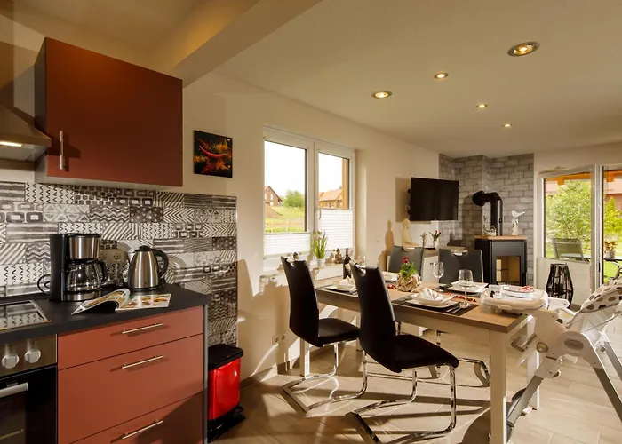 בית נופש Premiumferienhaus Anni האסלפלדה